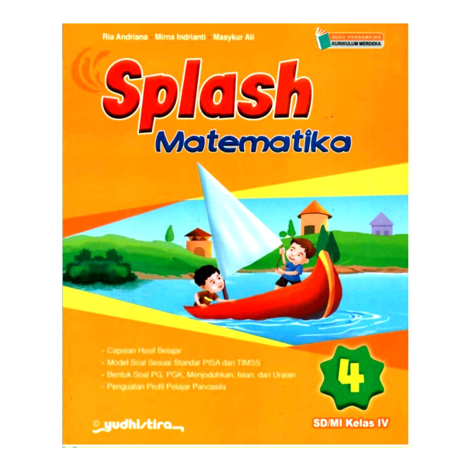 Buku Splash Matematika Kelas Sd Kurikulum Merdeka Yudhistira