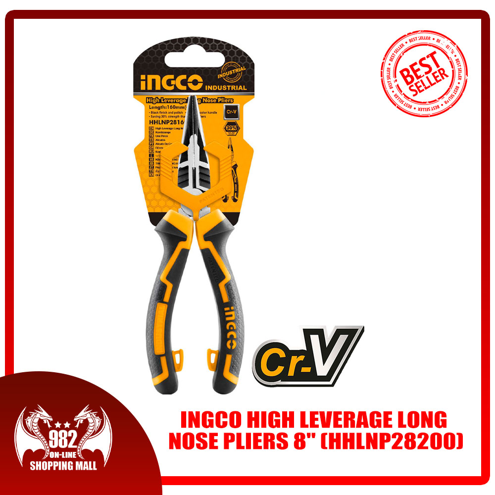 Ingco High Leverage Long Nose Pliers HHLNP28 Lazada PH