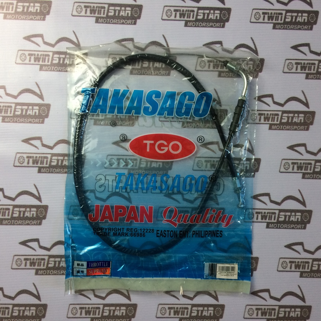 Alpha Fan Alpha Kappa Rho 50th Anniversary Throttle Cable Takasago Tmx