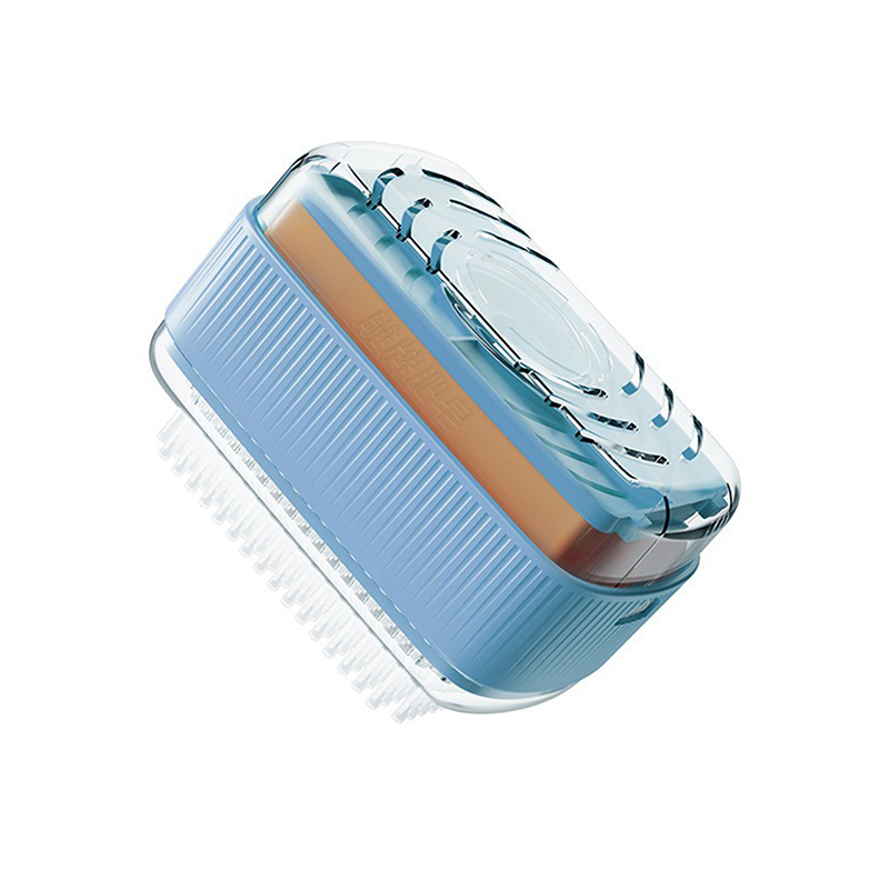 Multifunctional Soap Dish Creative Drum Laundry Brush Suitable For Bathroom Gym Kitchen And Toilet Travel Soap Drainer Box