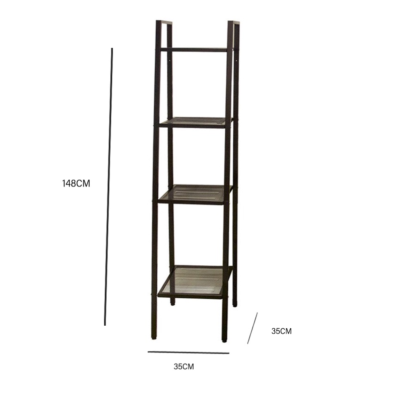 Storage Rack CRT 4 Tier Multipurpose Shelf Shelves Rack Rak Besi Living