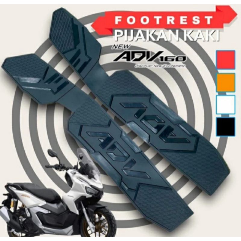 Original Bordes Adv Carpet Footrest Honda Adv