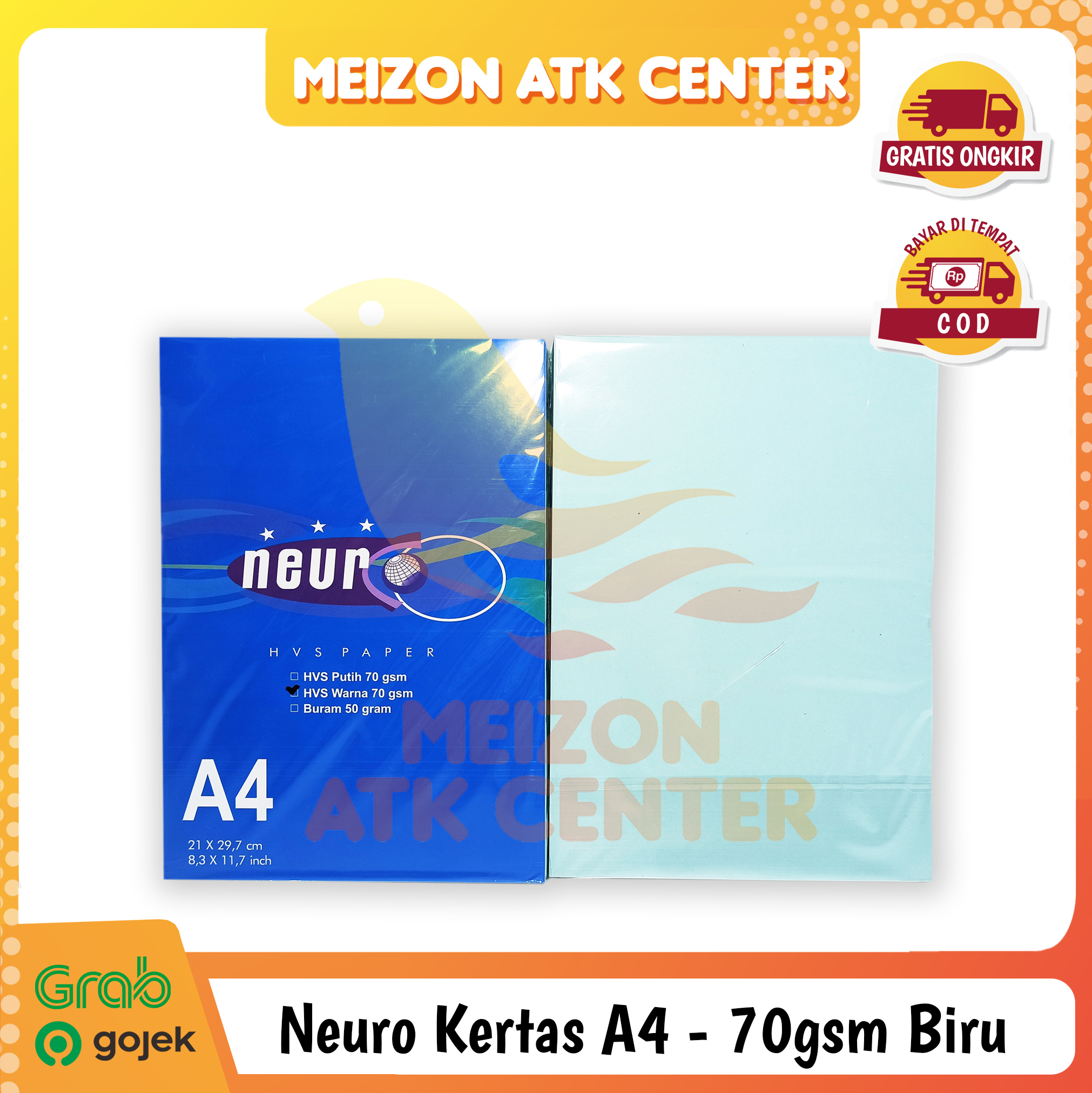 Neuro Kertas Hvs A Warna Gr Pack Lazada Indonesia