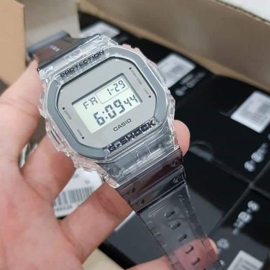 Original] Casio G-Shock DW-5600SK-1D Semi-Transparent Metallic Color  Men\u0026amp;#39;s Digital Watch | Lazada PH