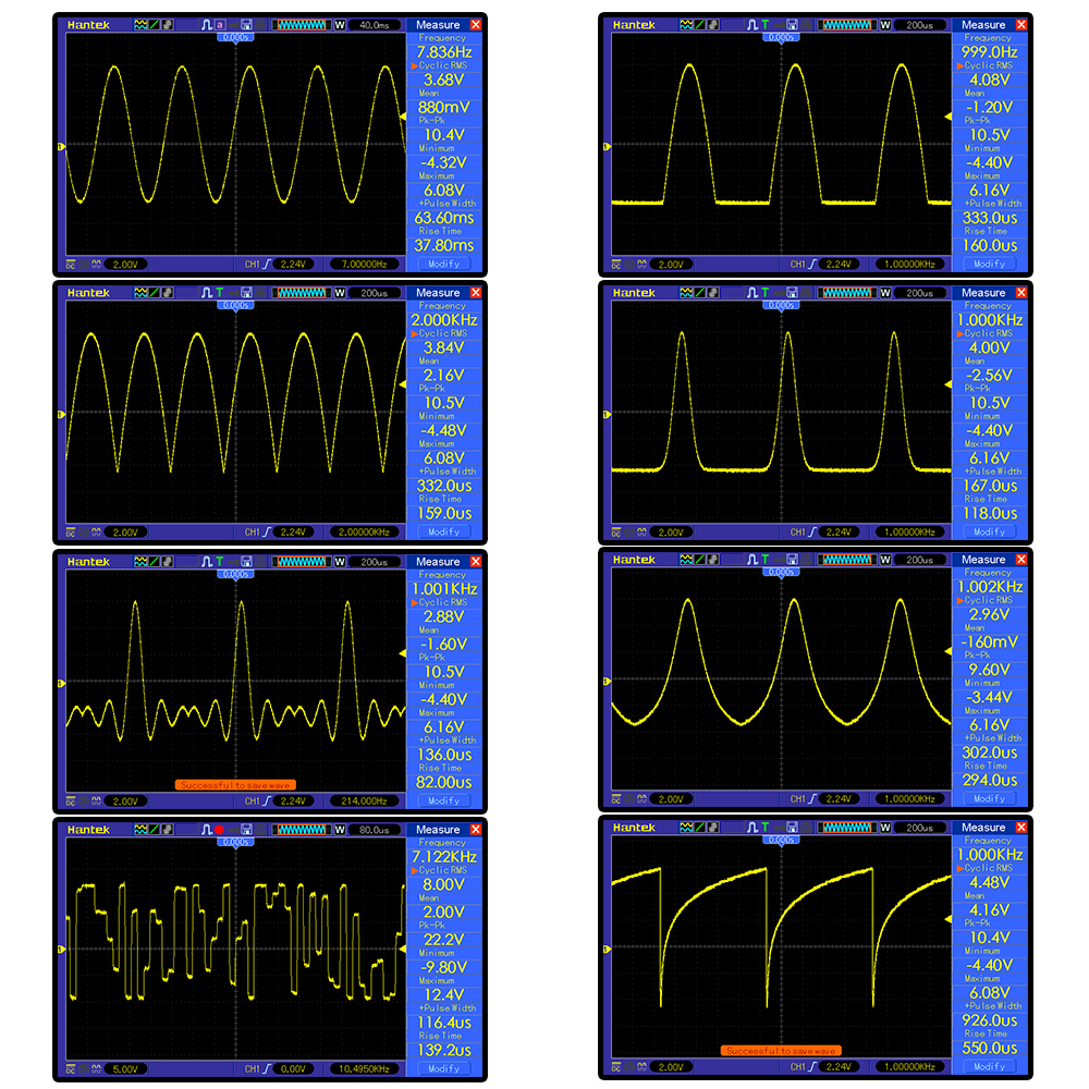 FG-200 DDS Function Signal Generator Frequency Counter 0.01Hz - 500KHz Signal Source Module Sine+Square+Sawtooth Waveform. 