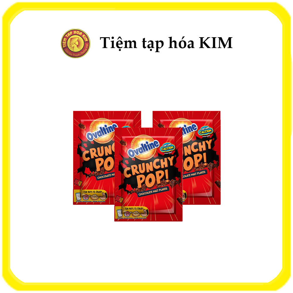 Hcm Ship H V K O R C Ovaltine Crunchy Pop V Socola Gx G I