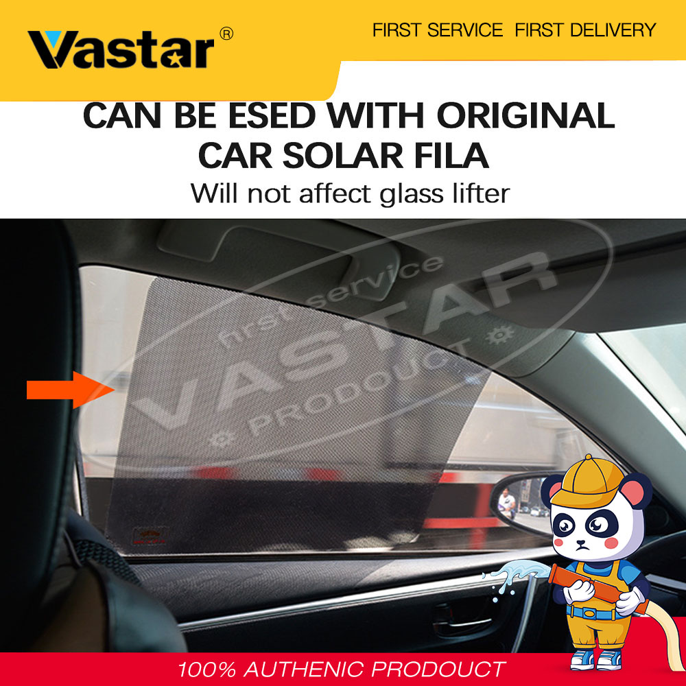 Vastar Pcs X Cm Car Sun Shades Film Sun Protection Window Cover Pvc