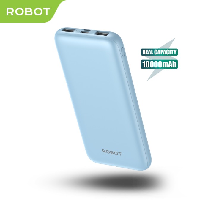 Robot Rt Mah Powerbank Dual Input Output Slim Lazada Indonesia