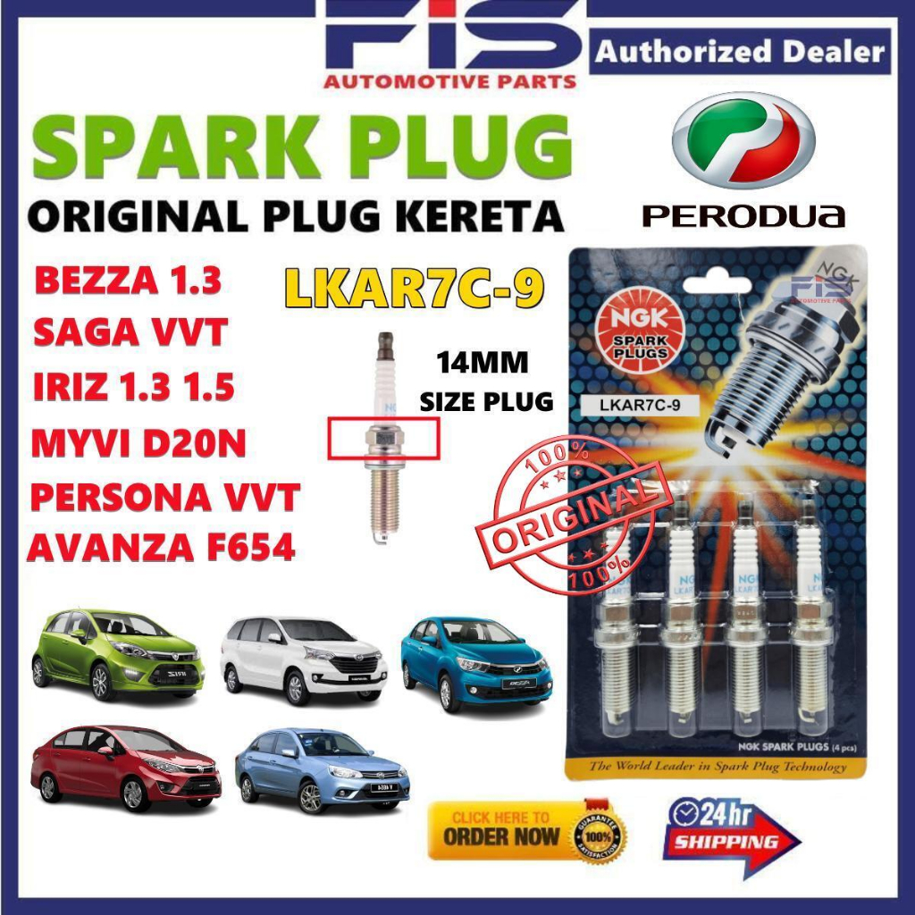 FIS NGK Original Spark Plug Perodua Bezza 1 3 Saga VVT Iriz 1 3 1 5