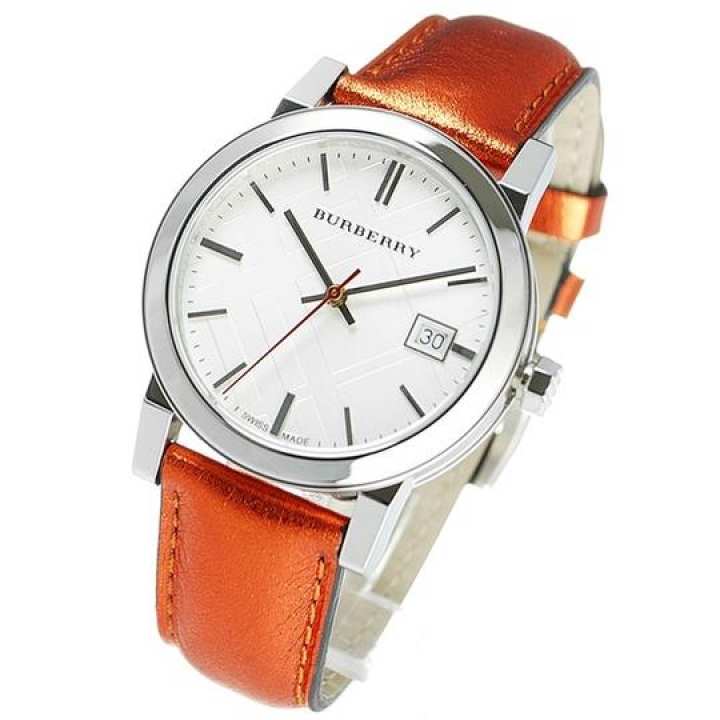 burberry watch orange