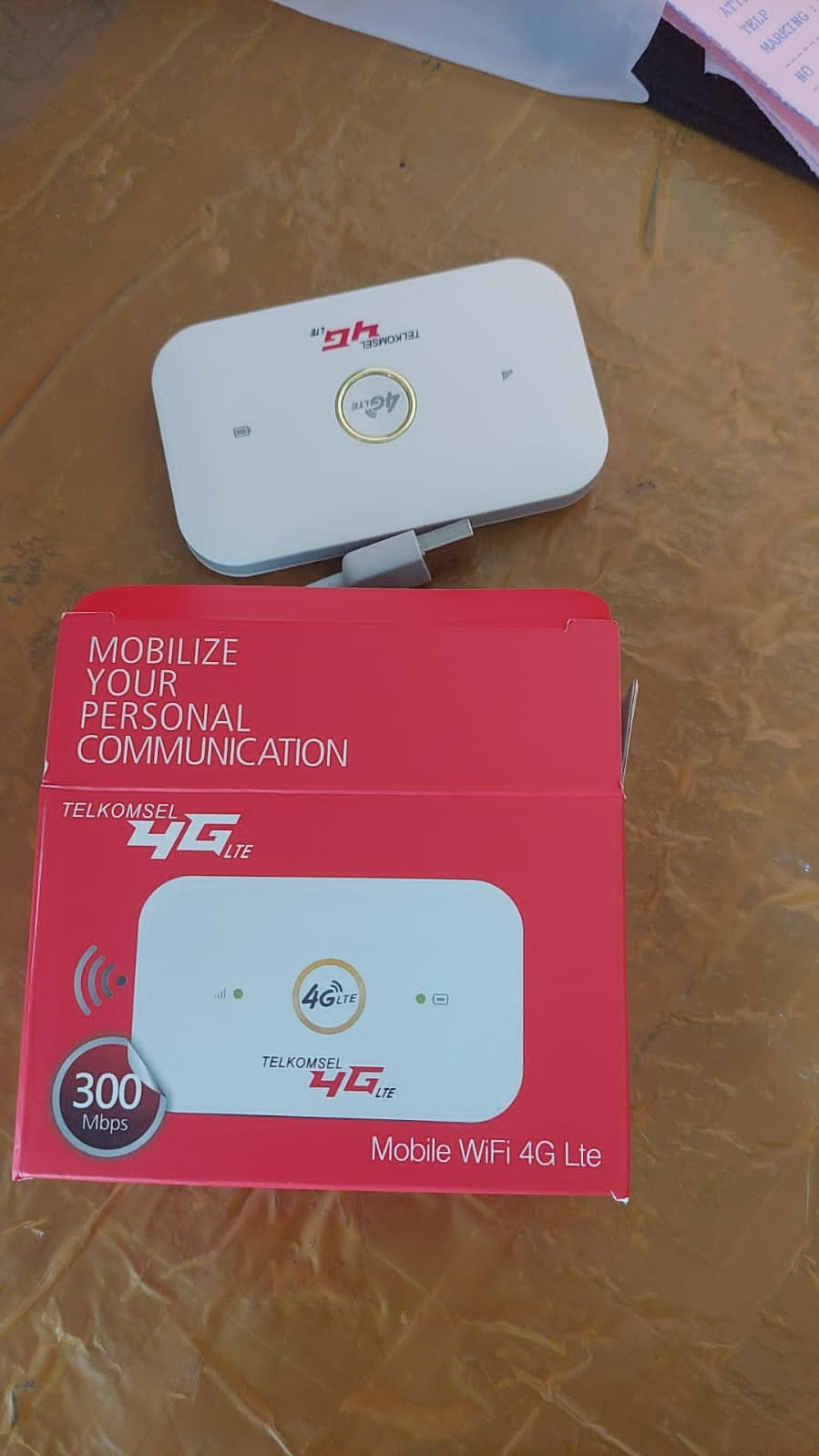 MODEM MiFi Wifi Telkom Modem Sinyal Telkomsel 4G LTE 500 MBPS With