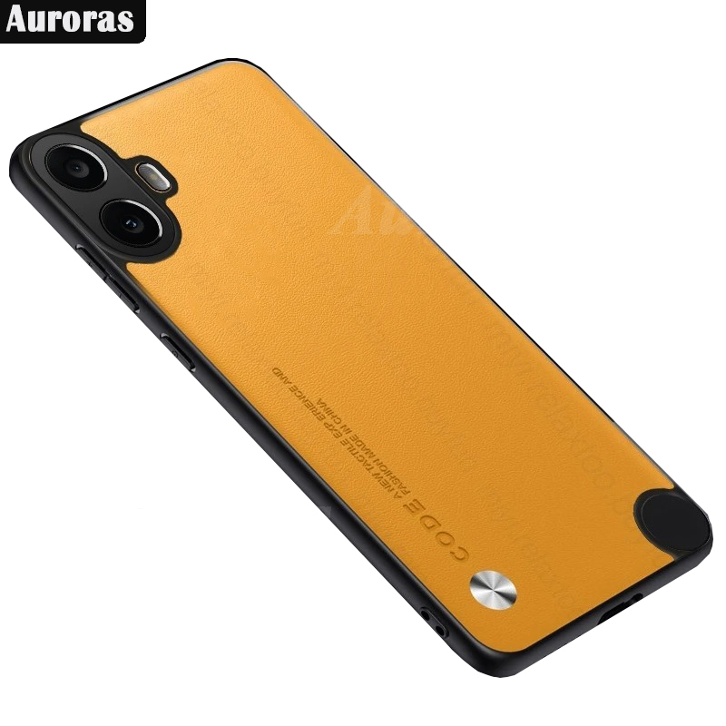 For CMF Phone 1 Phone Case Leather Shockproof Protection Cover Soft Silicone Frame for CMF Phone 1 Cover Casing HP