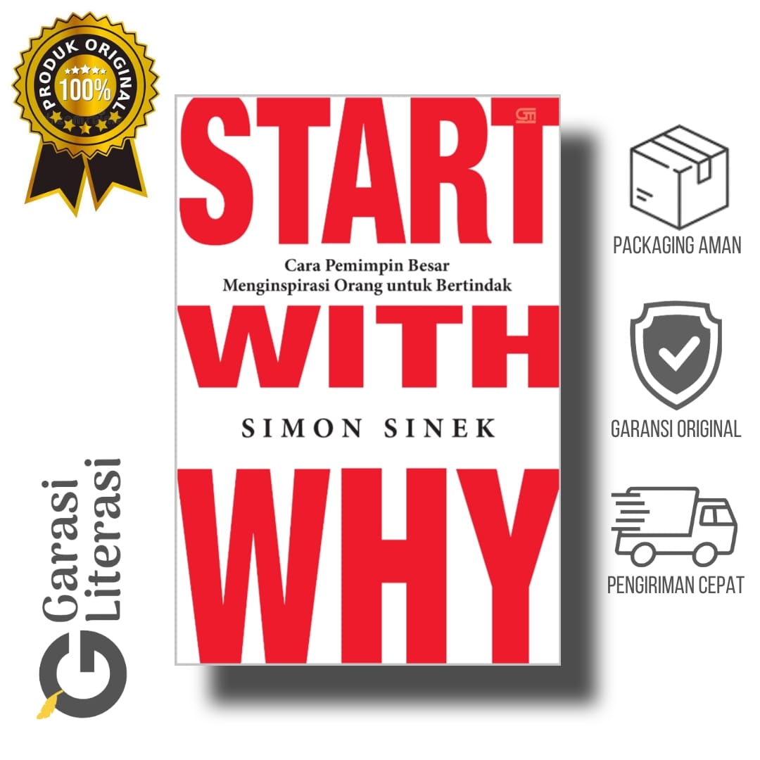 Buku Start With Why By Simon Sinek ORIGINAL Lazada Indonesia