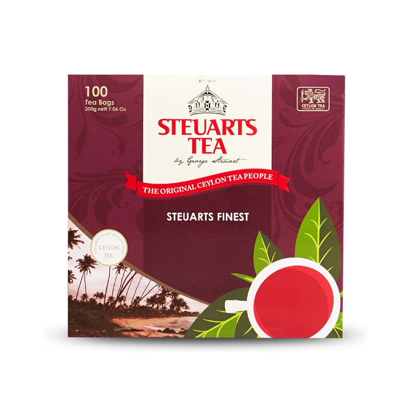 Steuarts Finest Ceylon Black Tea Bags Lazada Ph