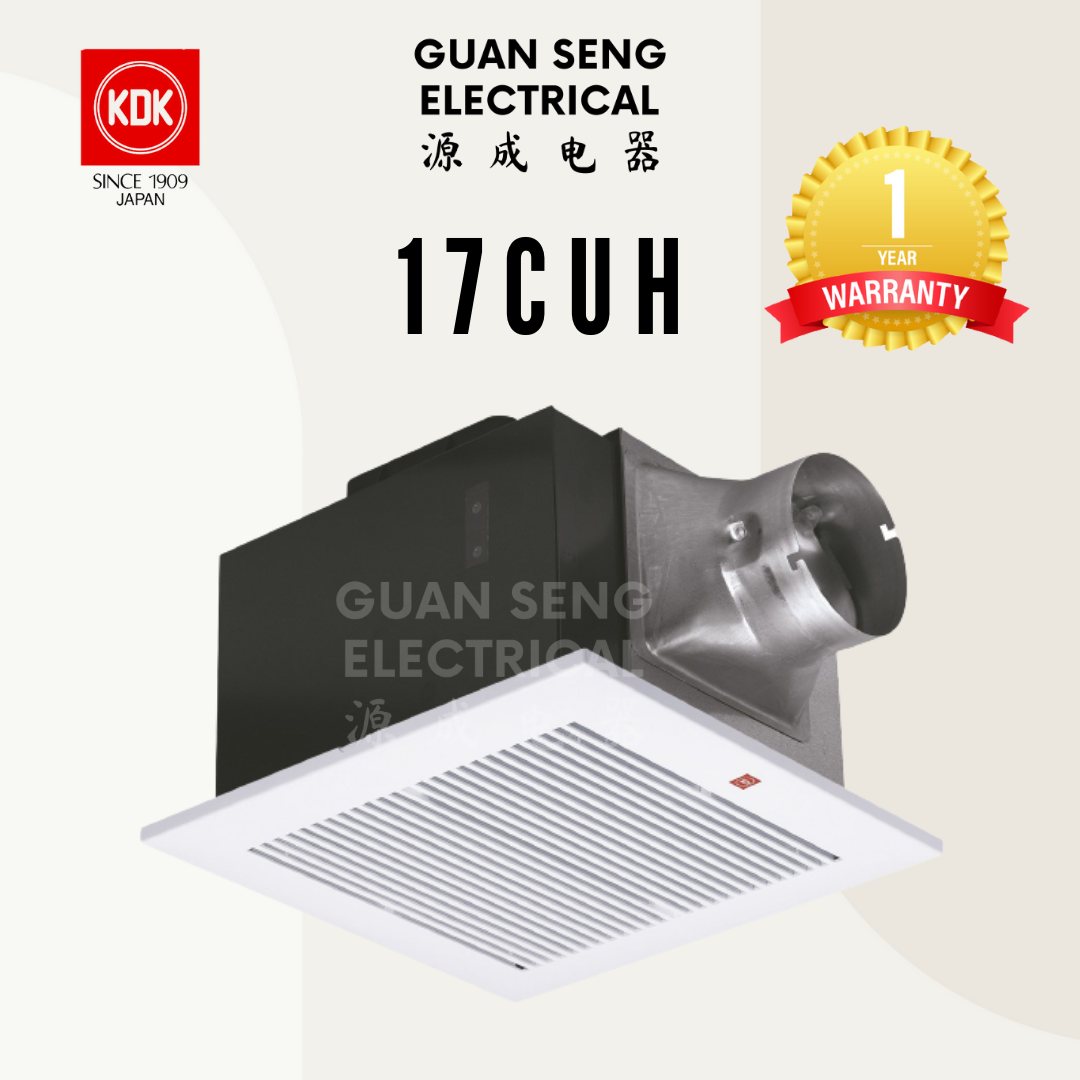 Kdk Cuh Cuh Ceiling Mounted Ventilation Fan Exhaust Fan Guan Seng