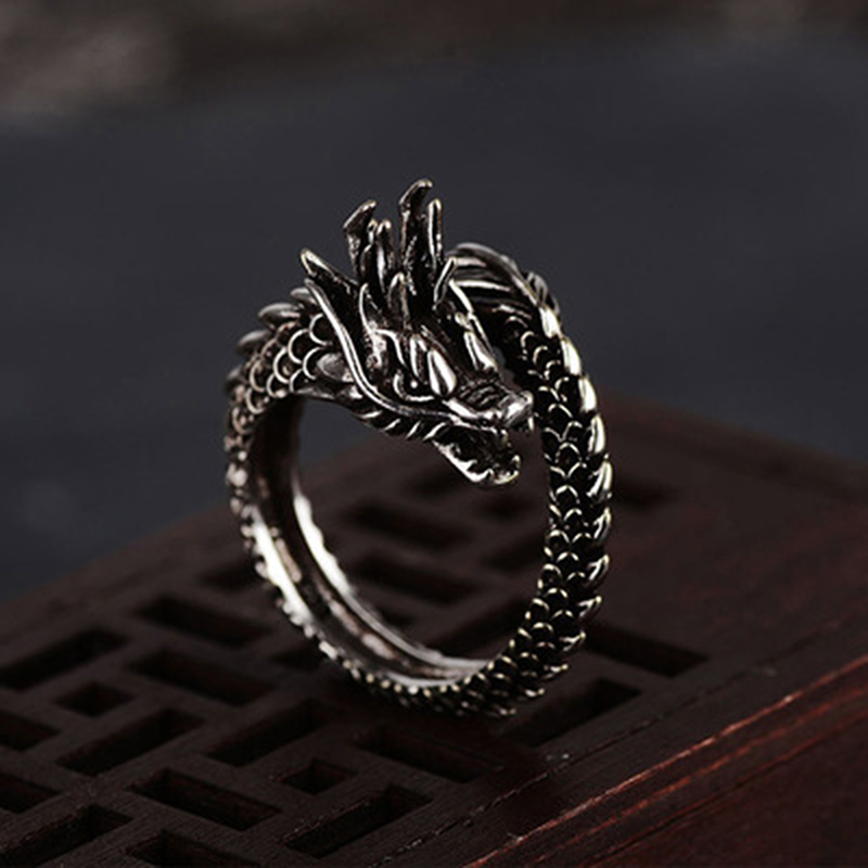 Halloween Horror Ring Dragon Claw Ring Gothic Dark Punk Assertive Ring Gift