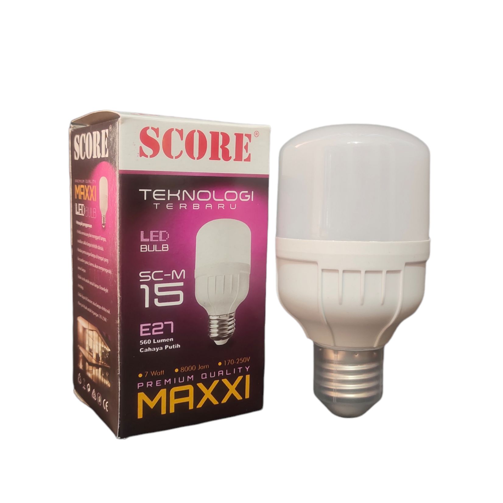 Score Maxxi Lampu Bohlam Led Capsule Watt Lazada Indonesia