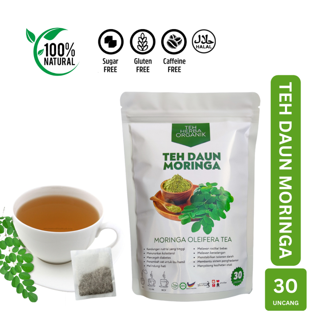 Promotion Teh Daun Moringa Kelor Moringa Oleifera Tea Lazada