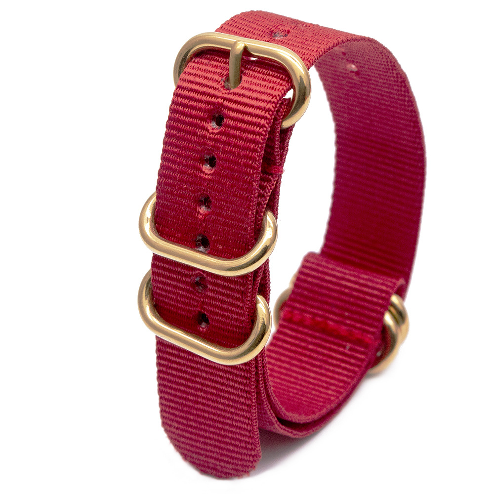 18mm 20mm 22mm 24mm Nato Strap Canvas Watch Band Strap Woven Nylon