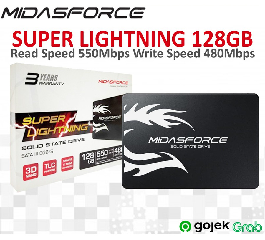 Ssd Midas Force Gb Sata Iii Super Lightning Lazada Indonesia