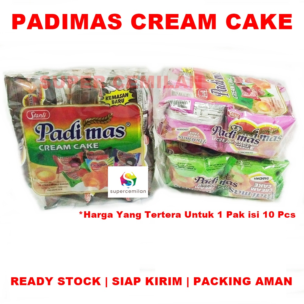 Padimas Cream Cake Isi Pcs Bolu Lembut Banyak Rasa Lazada Indonesia