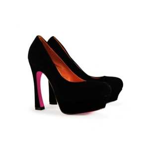 toute plate - forme gripz dame à talons smonroe tep agneau noir en cuir toute plate - forme gripz dame à talons smonroe smonroe smonroe tep agneau noir en cuir dd8699