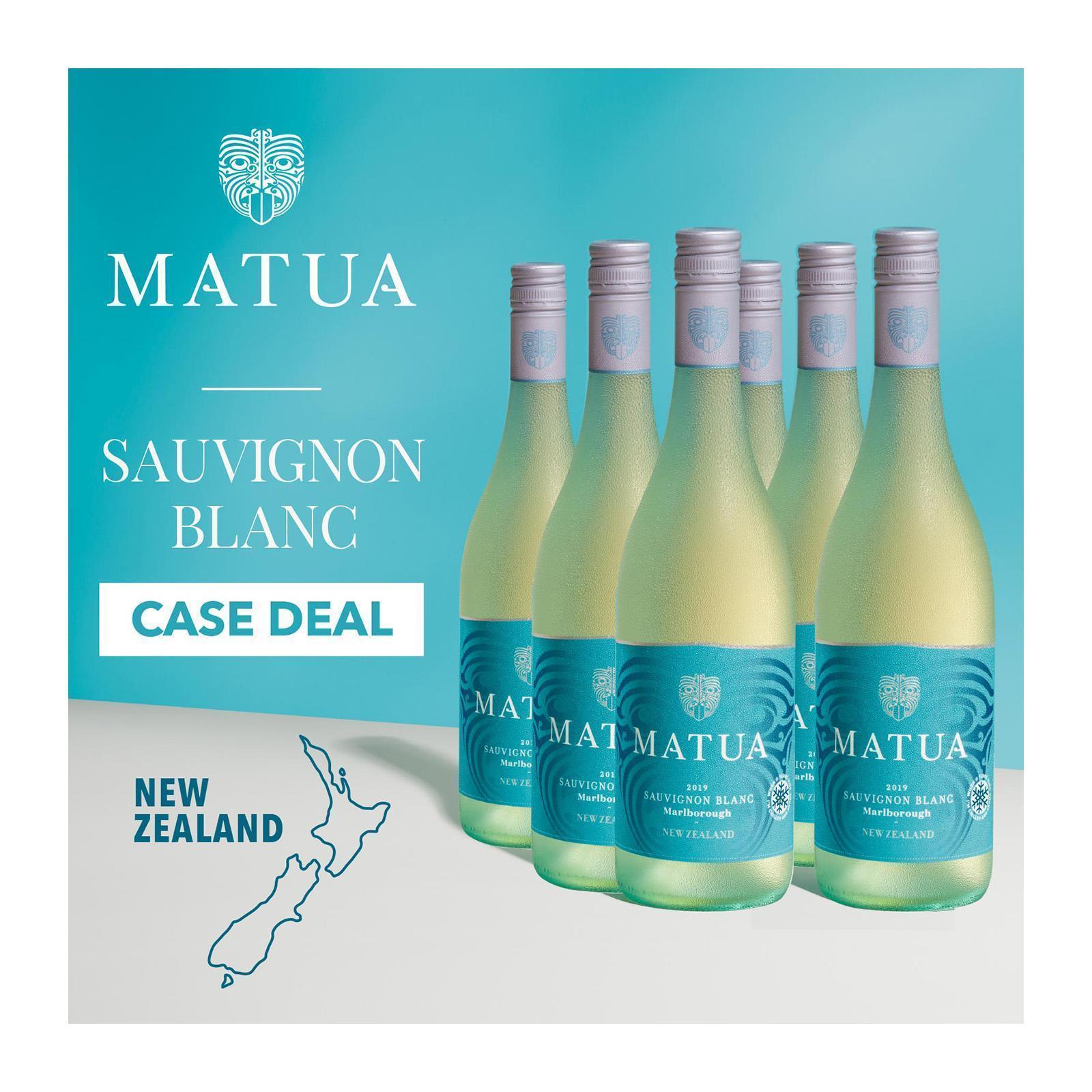 MATUA VALLEY Marlborough Sauvignon Blanc White Wine Case Lazada