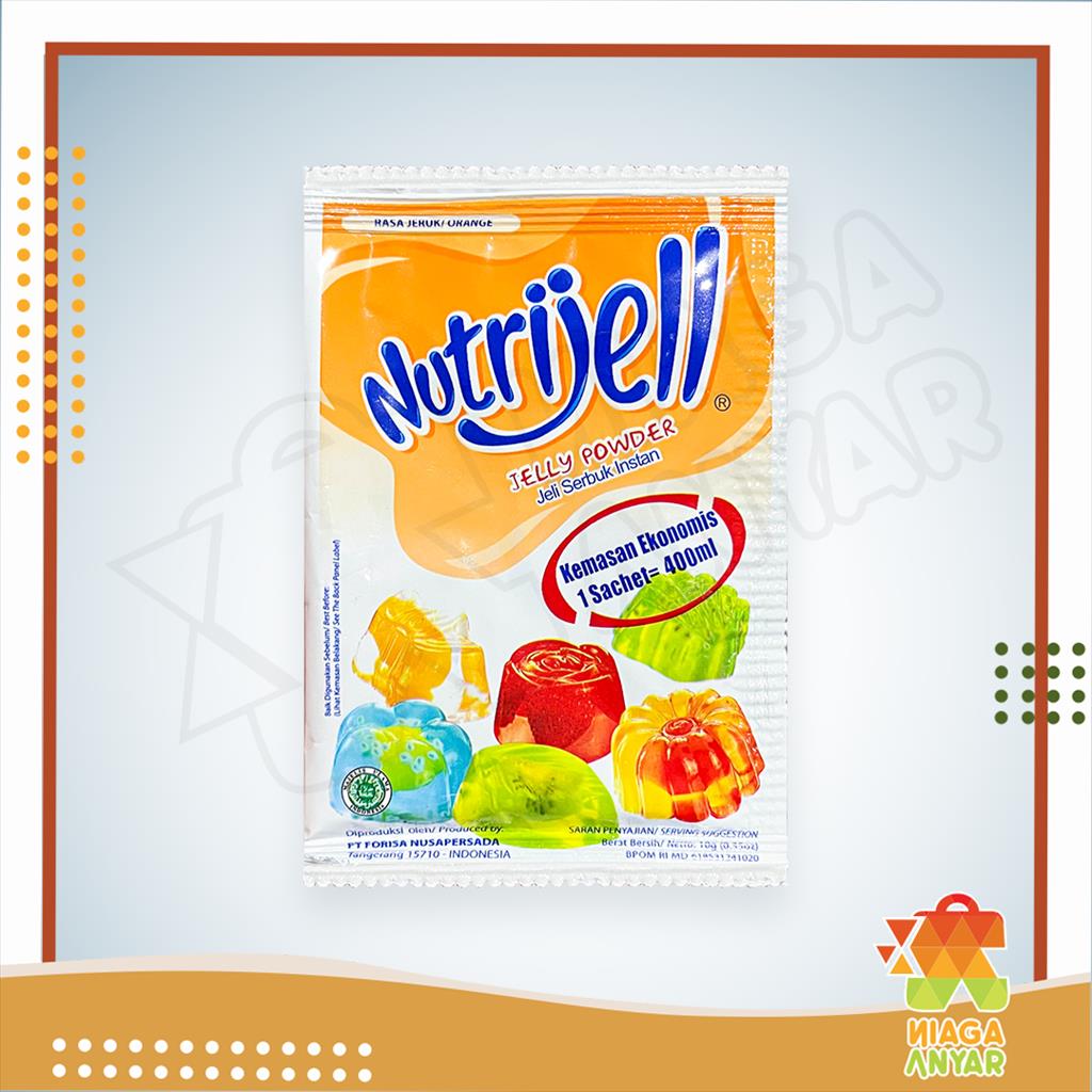 Na Nutrijell Ekonomis Jelly Powder Nutrijel Jely Rasa Coklat Buah