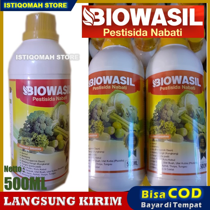 Pestisida Nabati Biowasil Ml Obat Hama Penggerek Batang Cengkeh