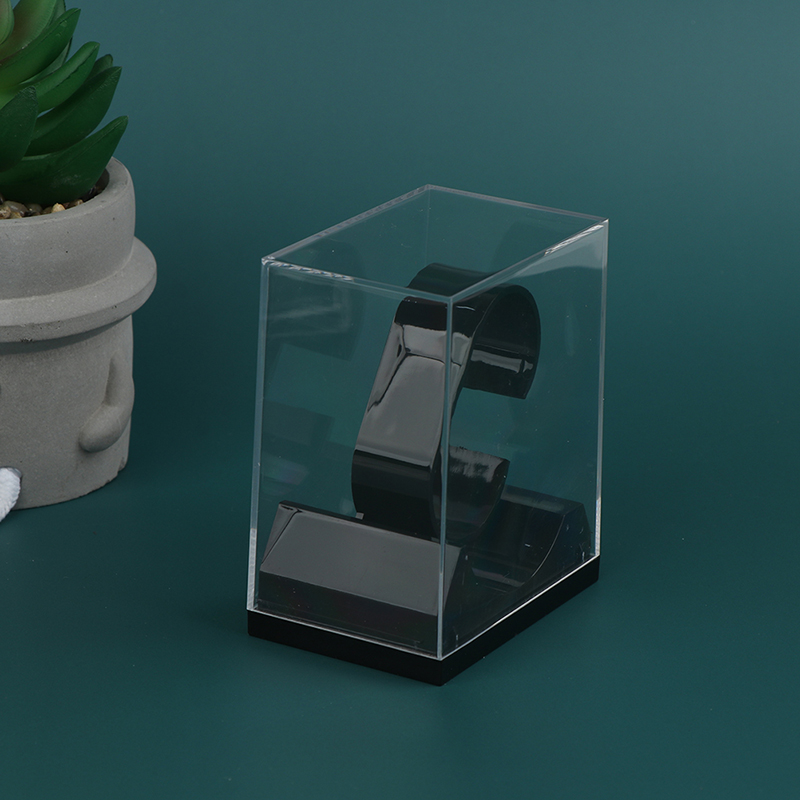 Plastic Watch Display Storage Holder Transparent Case Smart Watch Protective Box