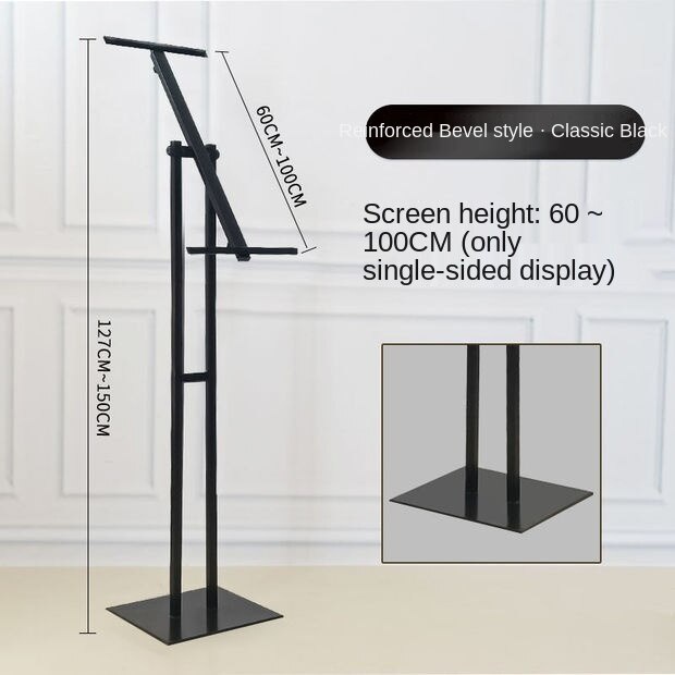 OngaoyonBillboard Display Card KT Board Display Stand Vertical Floor