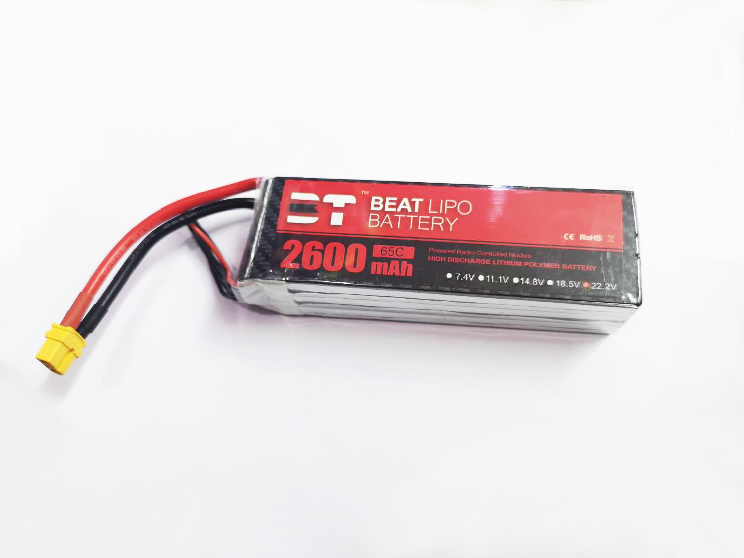 Bt Beat V Mah C S Lipo Battery Xt Plug Tommotor Rc Shop