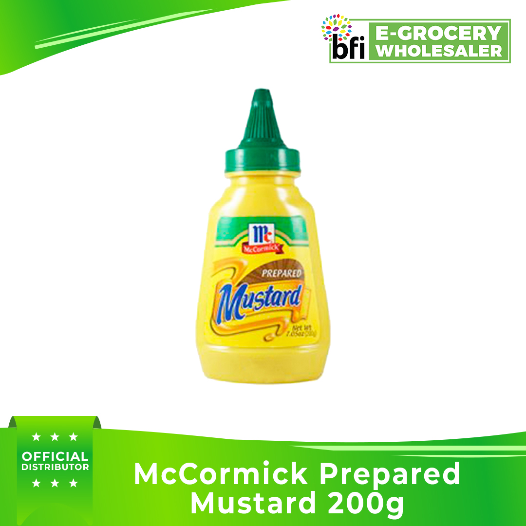 Bfi Mccormick Prepared Mustard G Lazada Ph