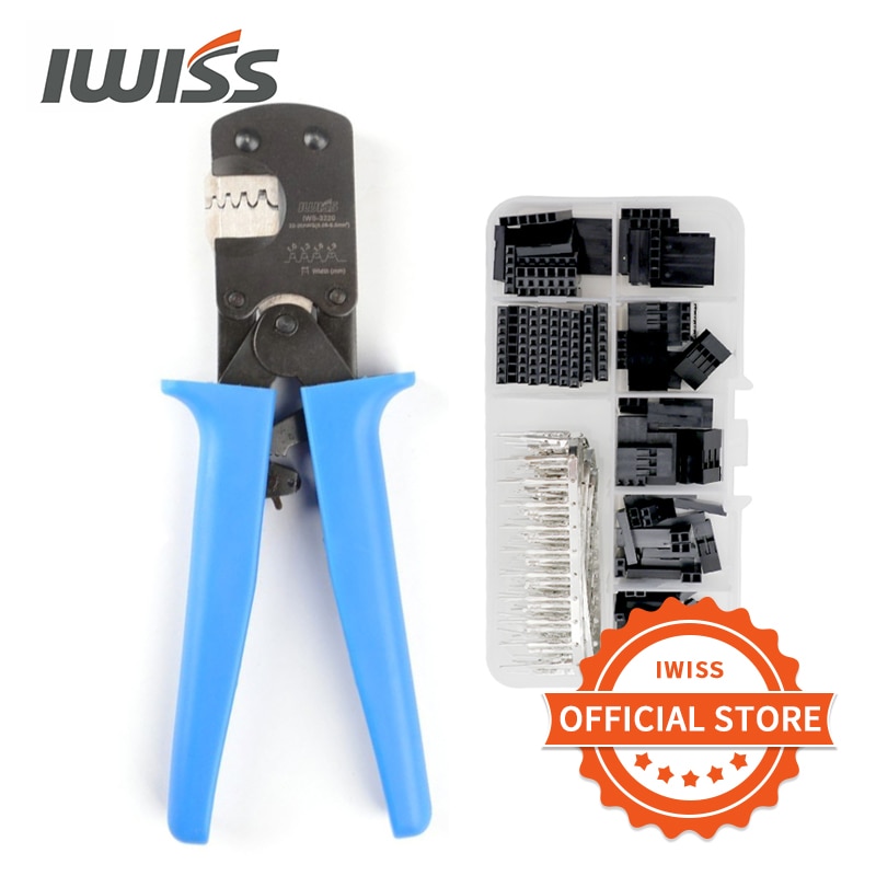 Pliers Pliers IWISS IWS 3220 Plier 310PCS Dupont Terminal Kit Micro