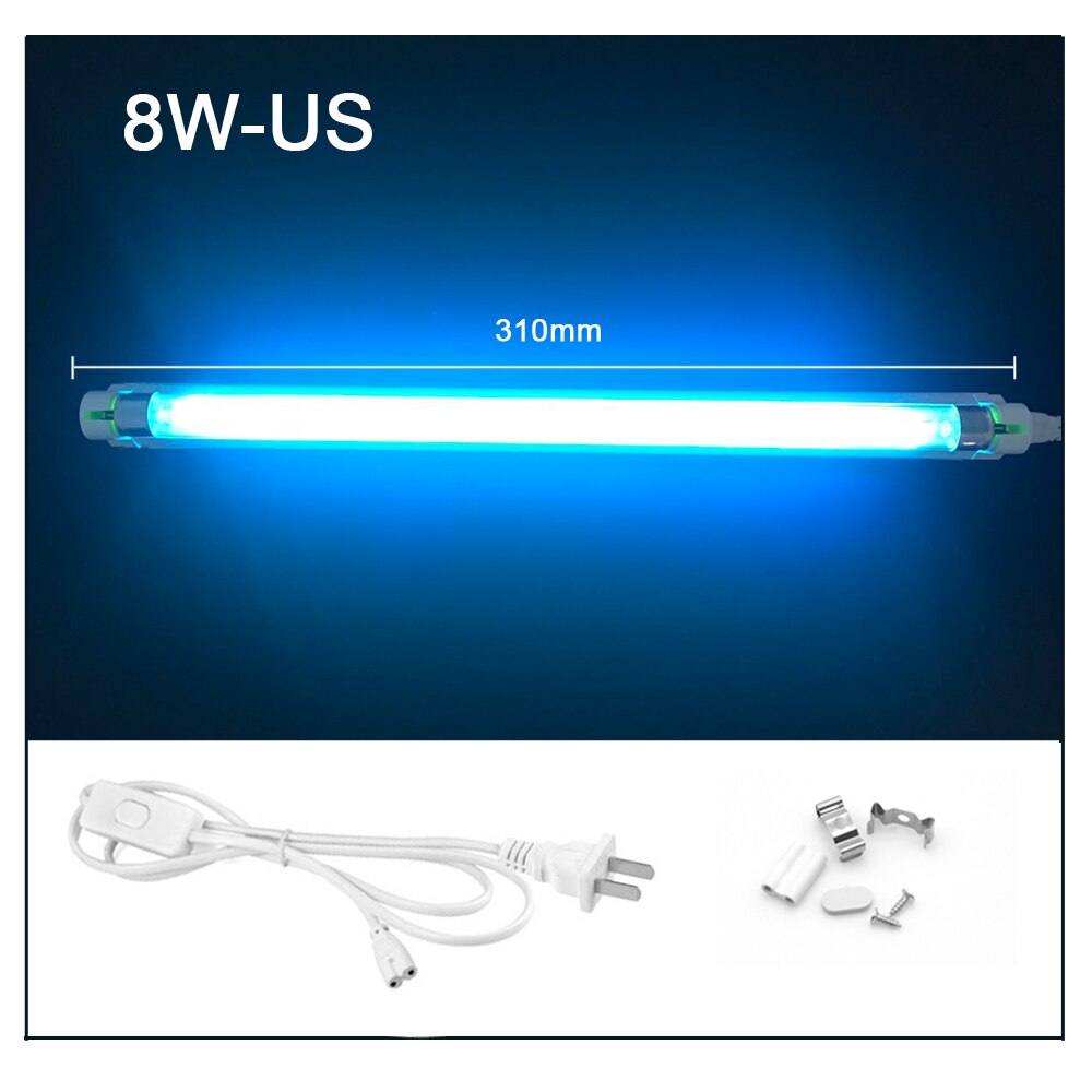 T5 Tube UV 8W 220V 110V Ozone Steril Germicidal Ultraviolet Light