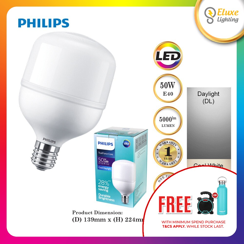 Philips Trueforce Core W W E Industrial High Bay Led Bulb Lazada