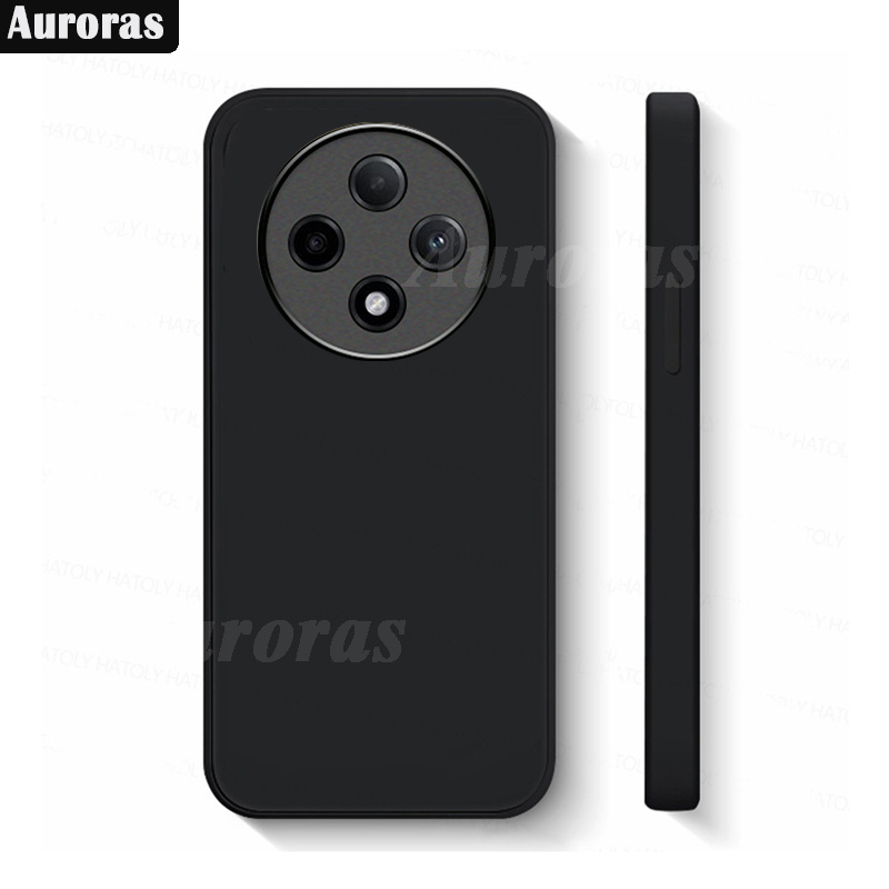 For OPPO Reno 12 F Phone Case Fashion Straight Soft Liquid Silicone Cover Camera Protection Shockproof for OPPO Reno 12F Cover Casing HP