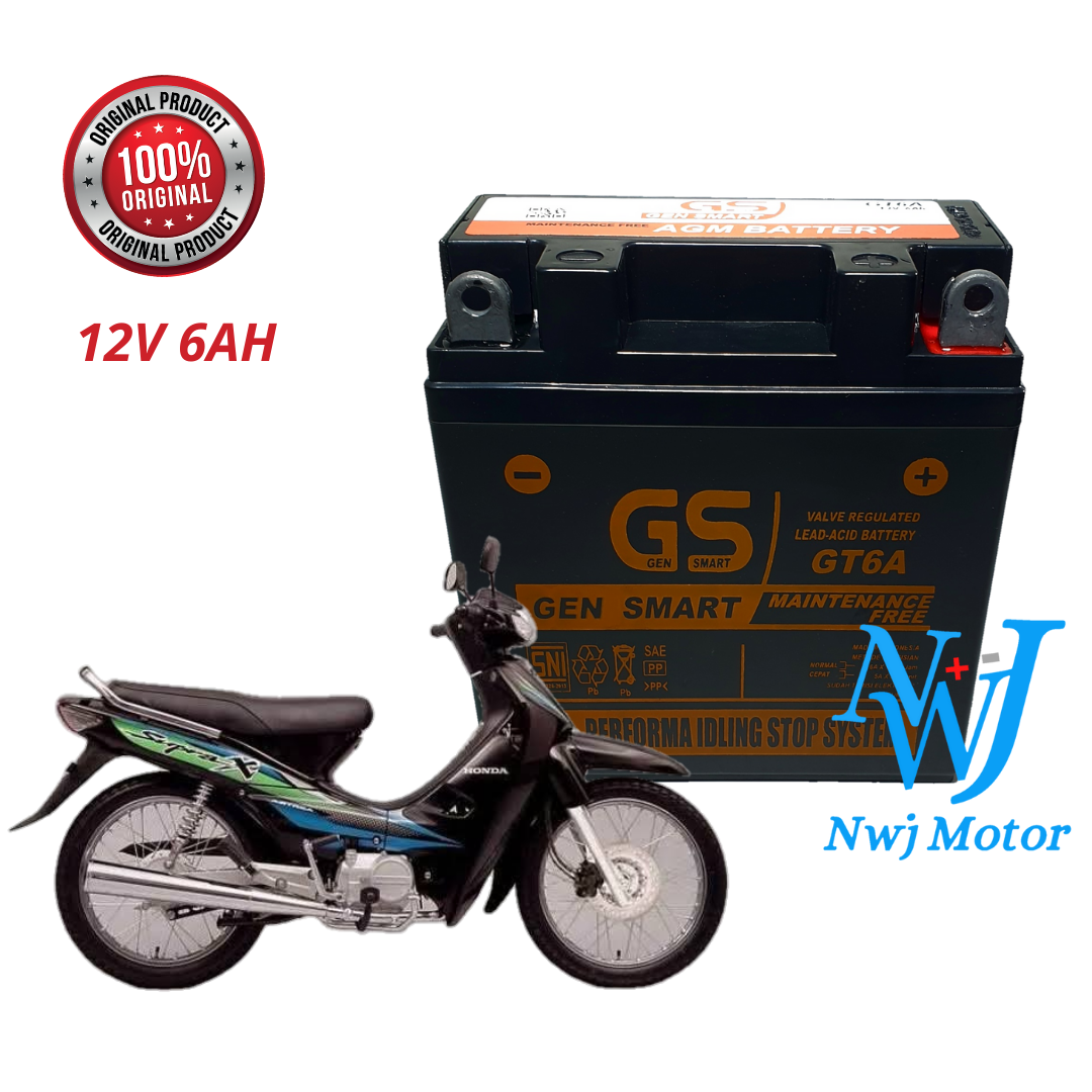 Aki Motor Supra X Lama Fit Astrea Grand Legenda Mega Pro Primus Gt A