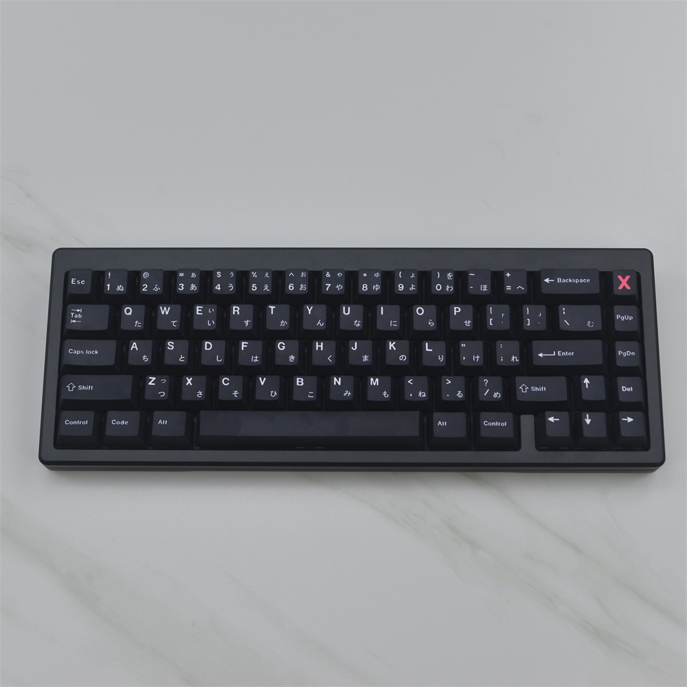 Keycap OnlyGMK Wob Keycap 129 Keys Cherry Profile PBT Five Sided