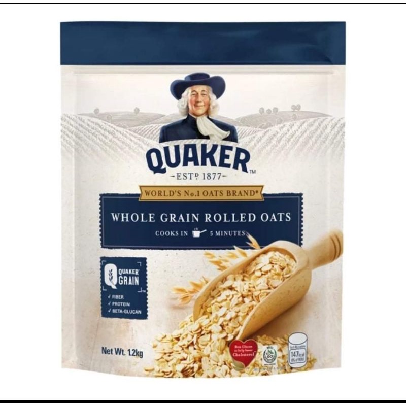 Quaker Old Fashioned Whole Grain Rolled Oats Kgs Lazada Ph