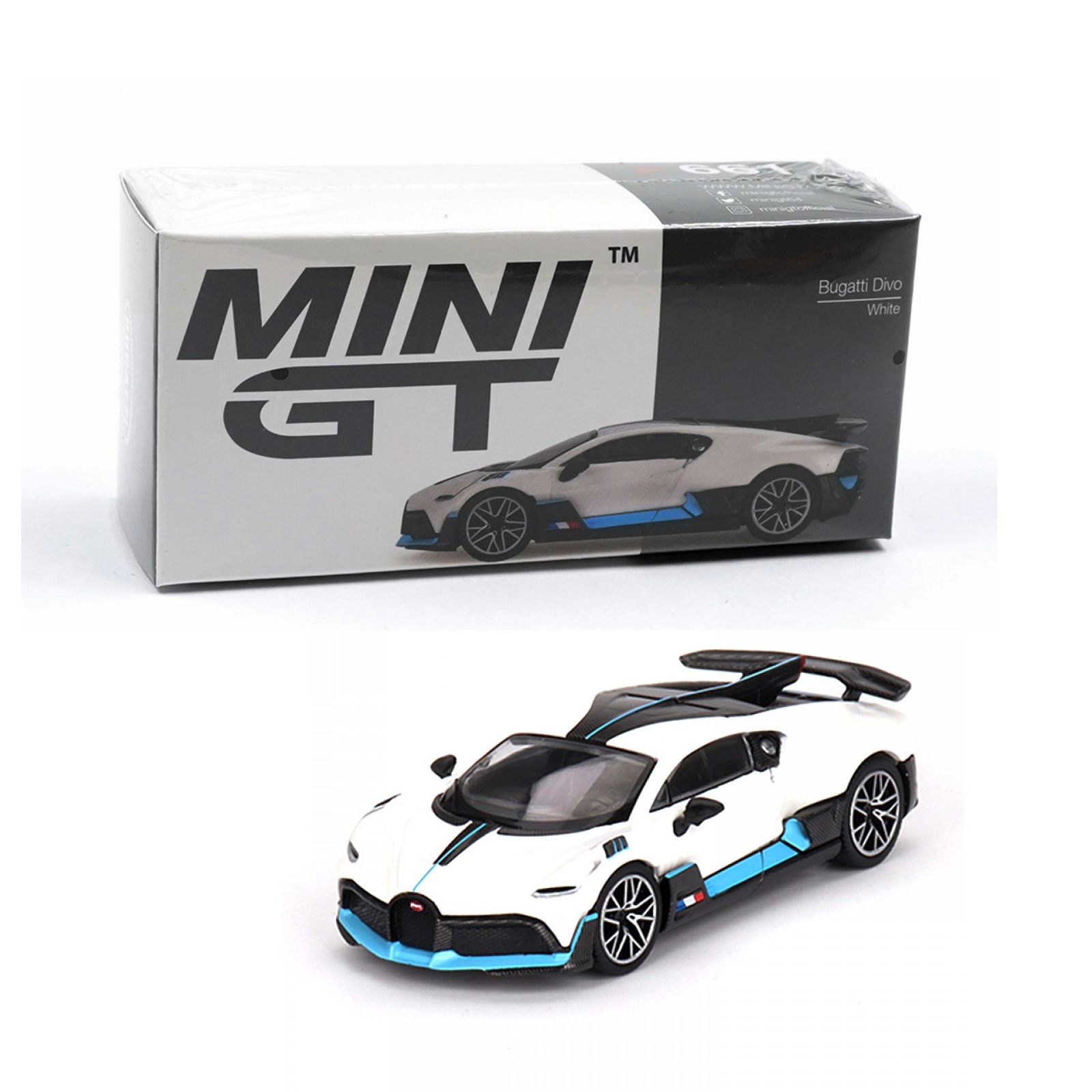 Mini GT Bugatti Divo White Lazada Indonesia