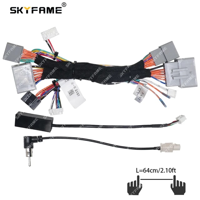 Seasonal Sale Skyfame Car Pin Wiring Harness Adapter Canbus Box