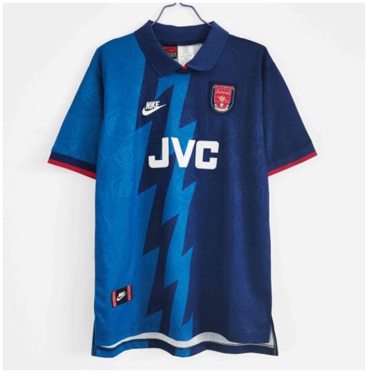 95 96 Arsenal Away Retro Soccer Jersey Vintage Football Shirt Classic