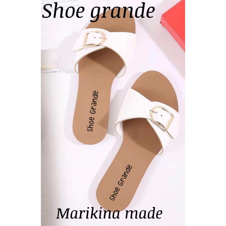 Shoelove Marikina Made Elvie Flat Sandals Lazada Ph