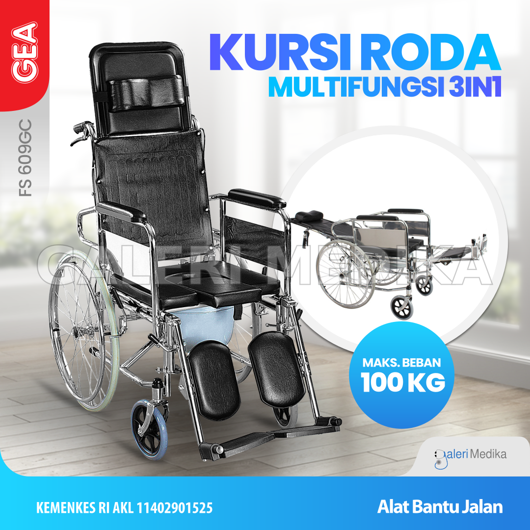 Kursi Roda In Fs Gc Kursi Roda Multifungsi Kursi Roda Fs Gc