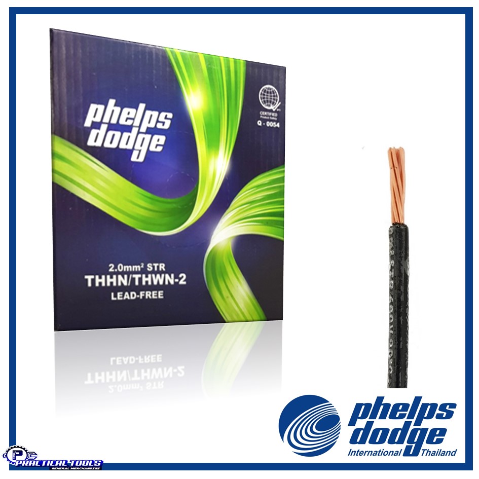 Phelps Dodge Thhn Thwn Stranded Wire Gauge Mm Per Box