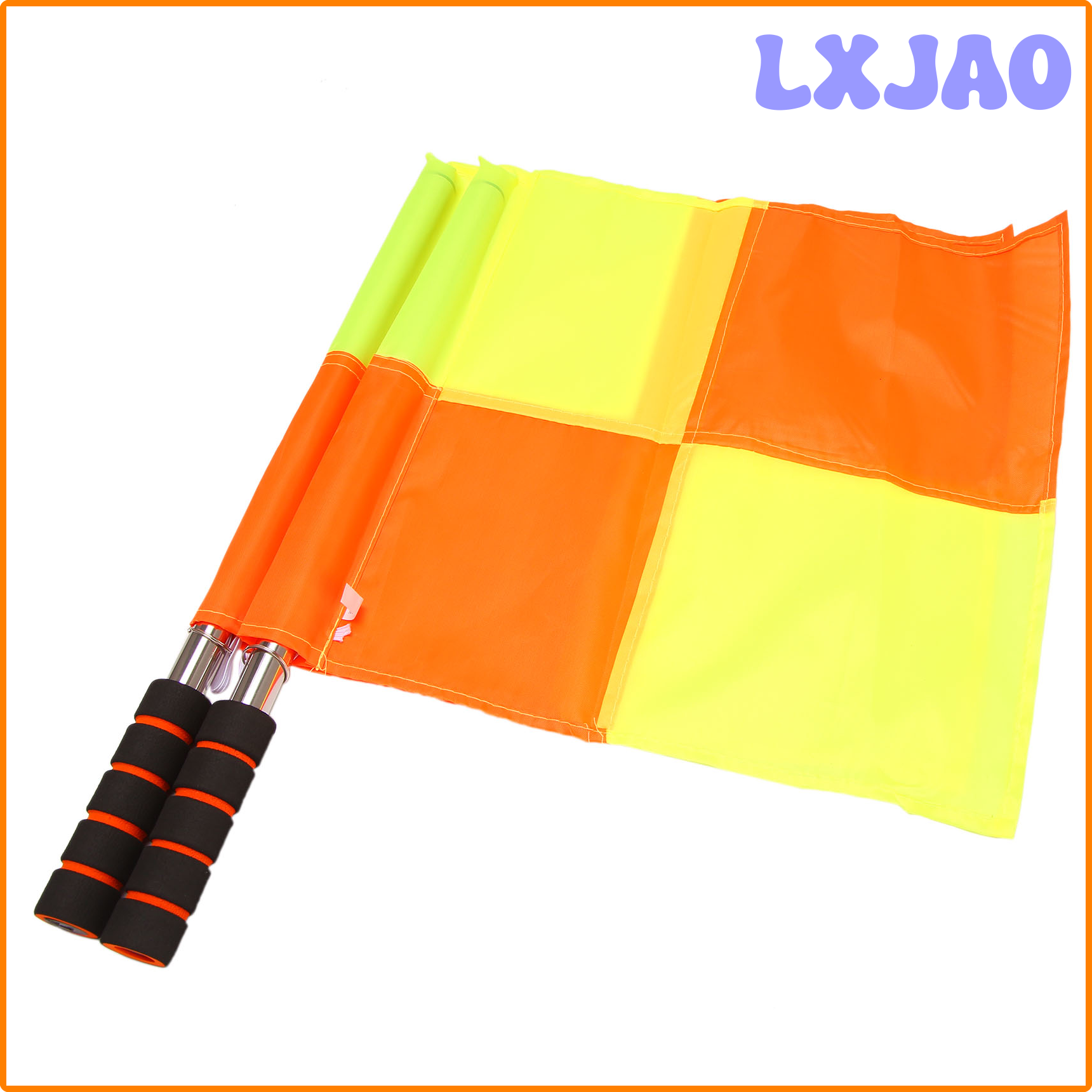 Soccer Referee Flags With Carry Bag Soccer Judge Linesman Sideline Fair