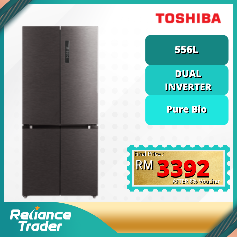 Express Shipping Toshiba Multi Door Refrigerator Gross L Dual