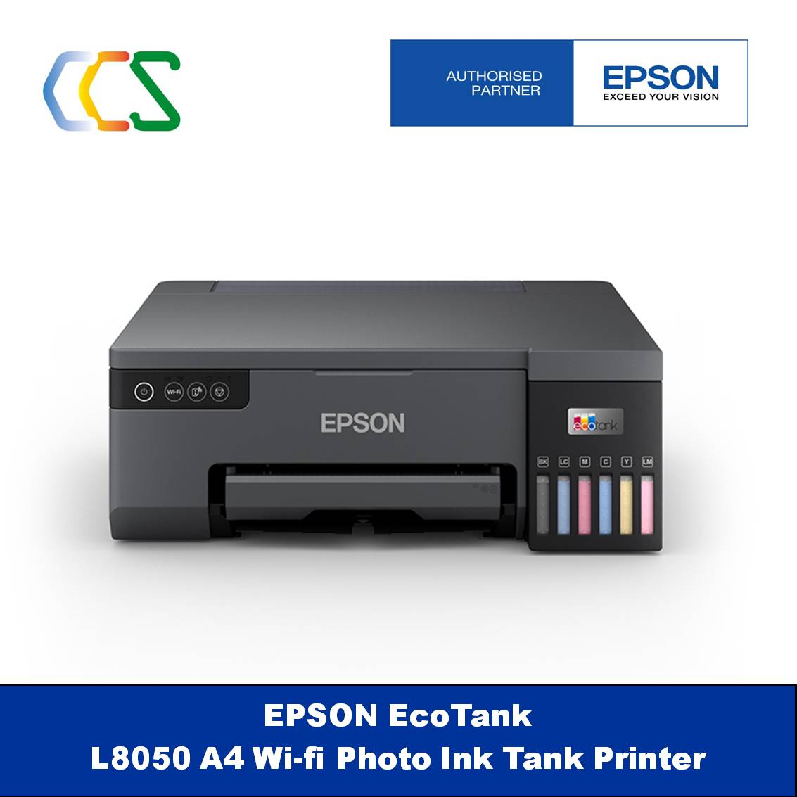 Epson Ecotank L A Single Function Wi Fi Photo Ink Tank Printer