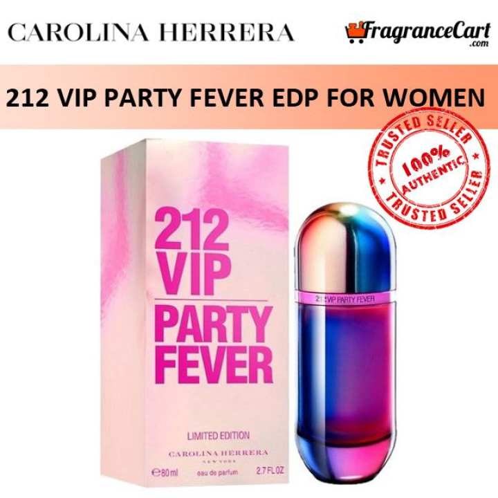 perfume carolina herrera 212 vip party fever